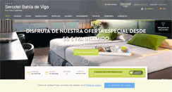 Desktop Screenshot of hotelbahiadevigo.com